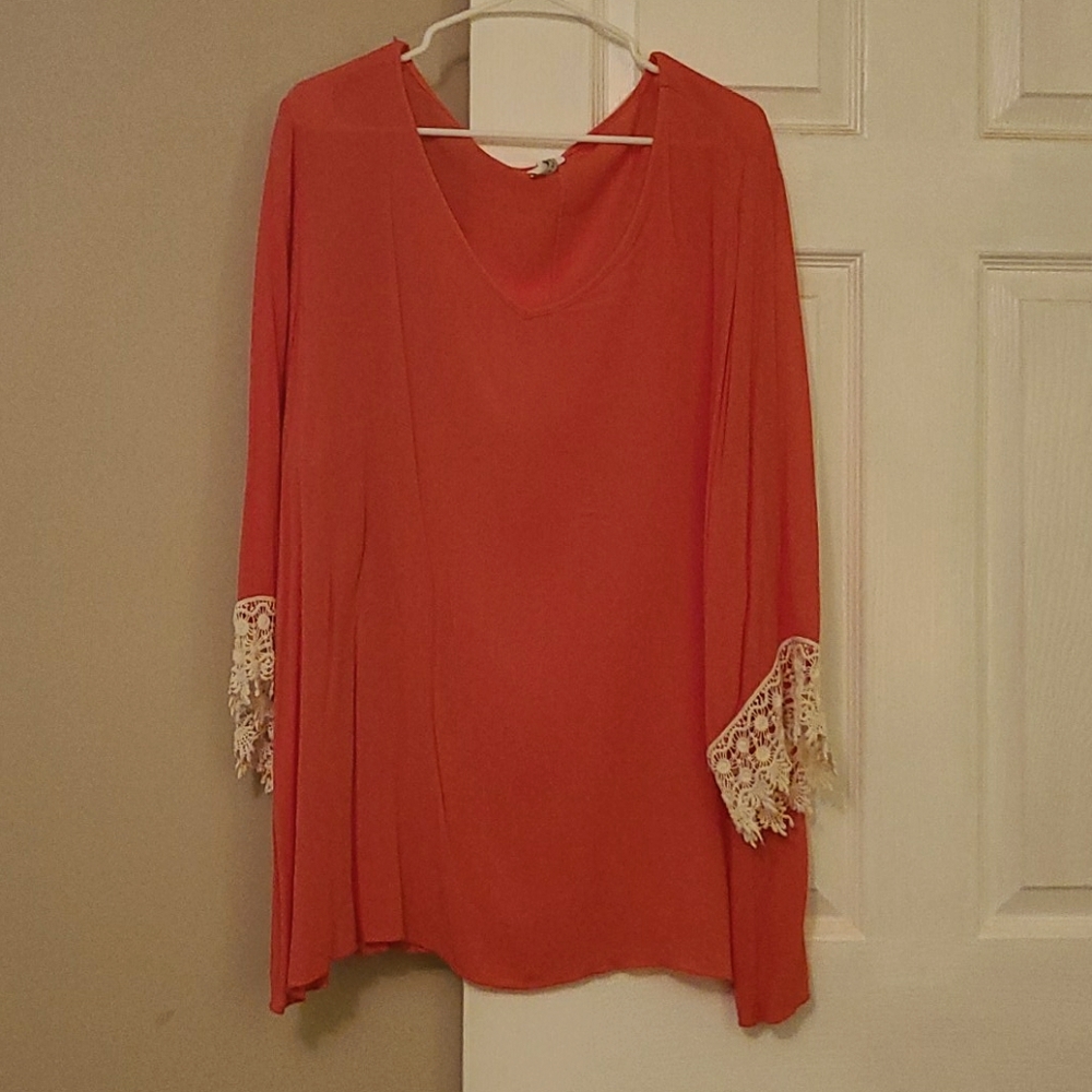 Coral Pink top
